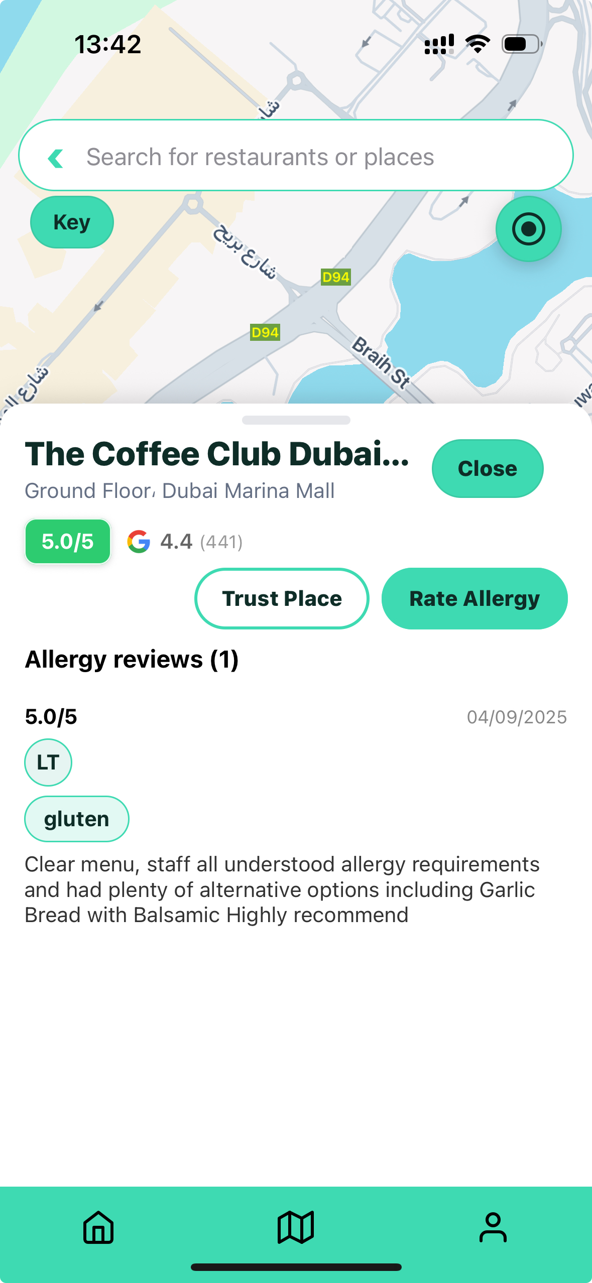 Allergy Advisor App